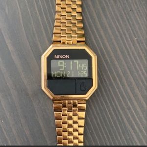 Nixon Robot Rock (The RE-RUN) Watch In Gold